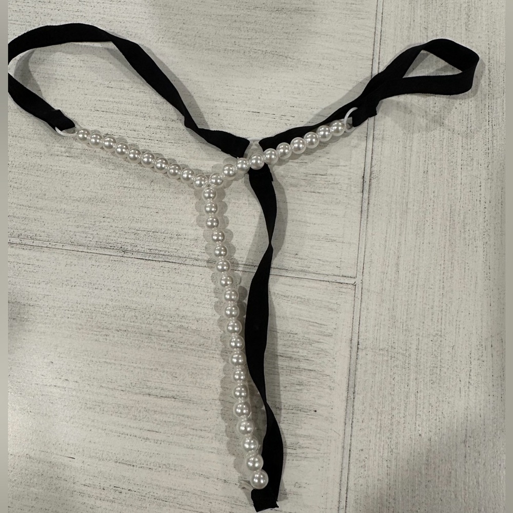 New! Pearl thong ! Sexy ! Size small